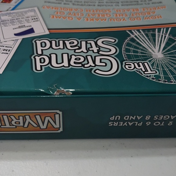 Myrtle Beach Opoly Fun Board Game Monopoly Style Board Game - Picture 6 of 7